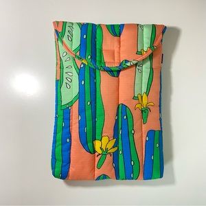 BAGGU Cucumber Summertime 13” Laptop Sleeve Cover Padded